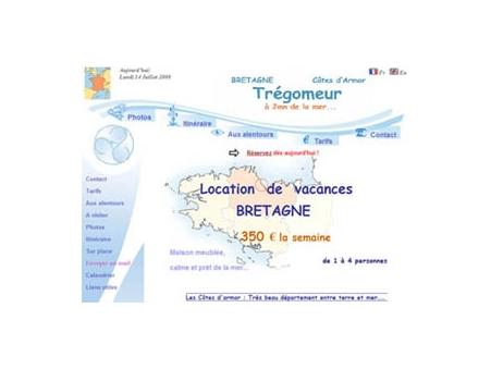 location maison Tregomeur
