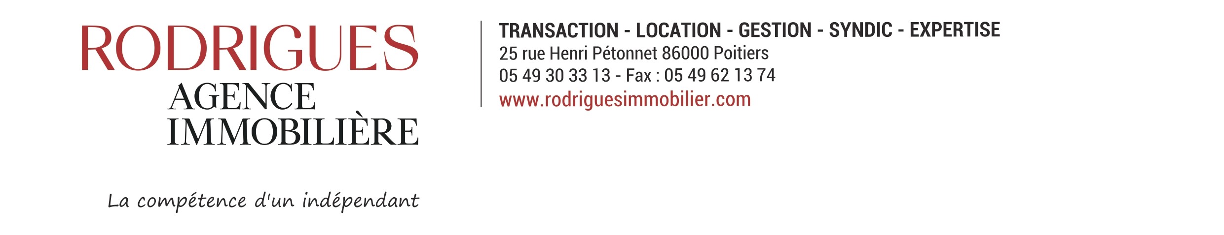 Immobiliere Rodrigues Poitiers