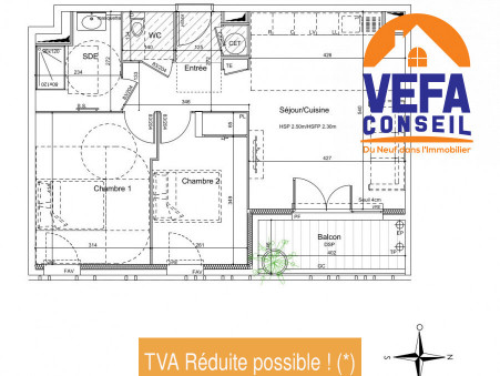 vente neuf TOULON  276 780€