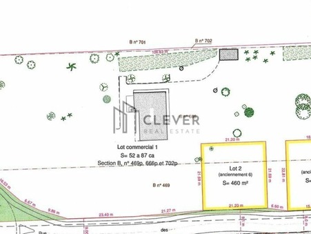 vente terrain Les billaux