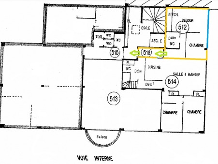vente appartement Le cannet