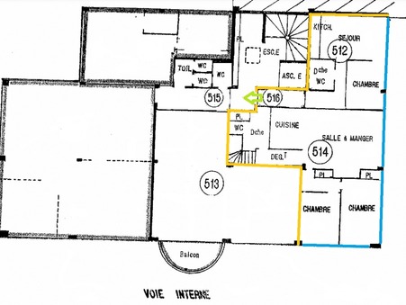 vente appartement Le cannet