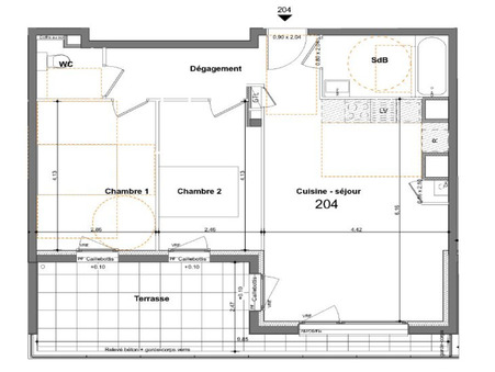 vente appartement Saint jacques de la lande