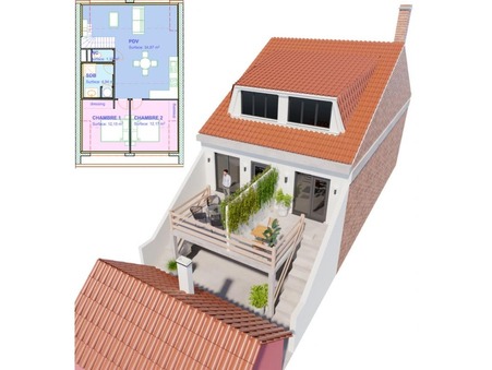 vente appartement Stella
