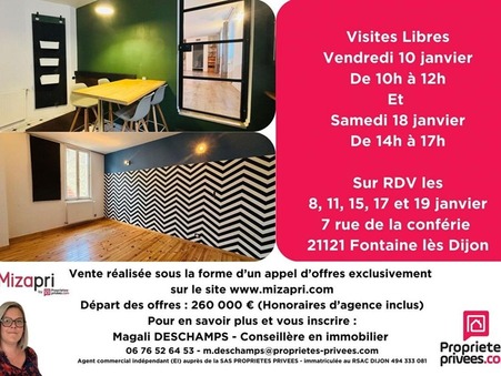 vente maison Fontaine-lès-dijon