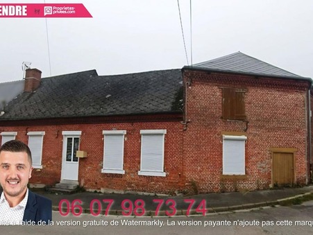 vente maison Hirson 49 000€