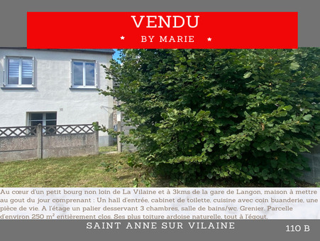 vente maison Sainte anne sur vilaine