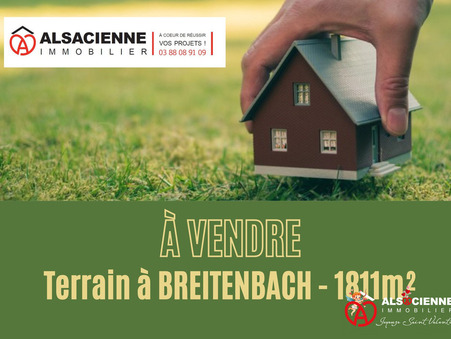 vente terrain Breitenbach