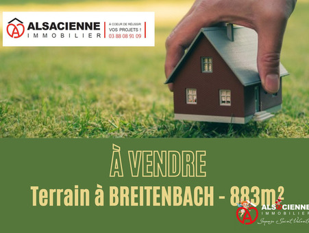 vente terrain Breitenbach