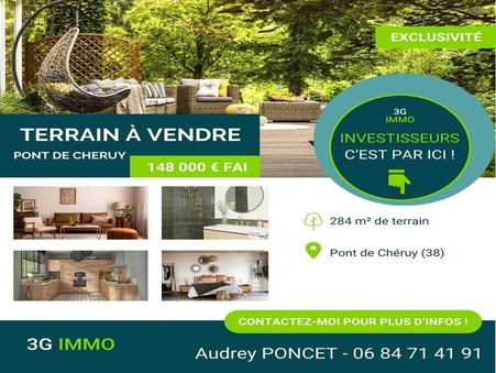 vente terrain Pont de cheruy