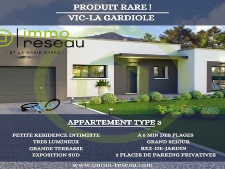 vente appartement Vic-la-Gardiole  289 900€