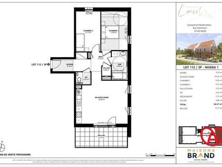 vente appartement barr