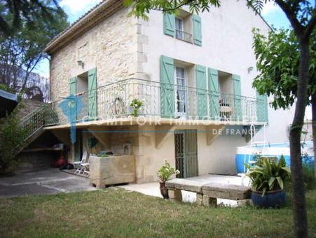 vente maison calvisson