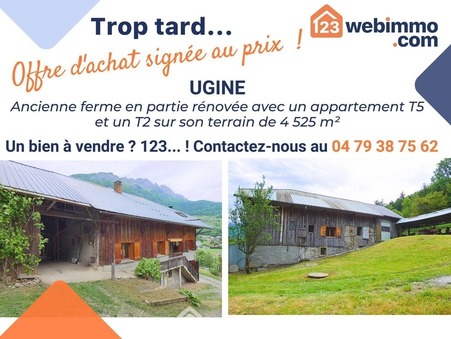 vente maison Ugine