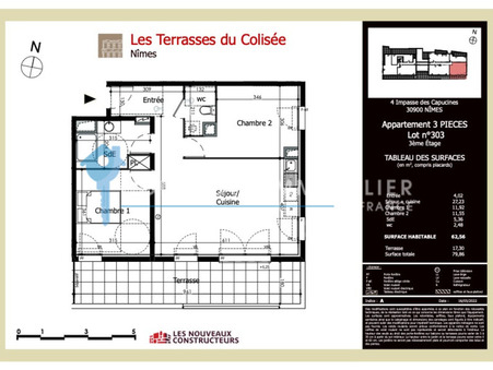 location appartement Nîmes