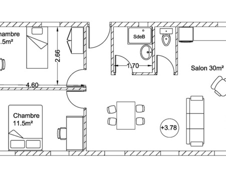 vente appartement Tourrette levens