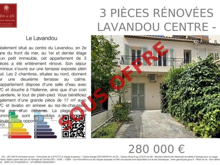 vente appartement Le lavandou
