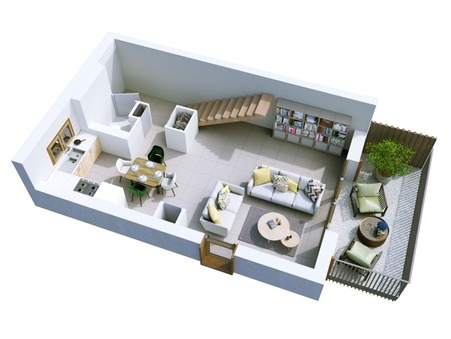 vente appartement La riviere enverse