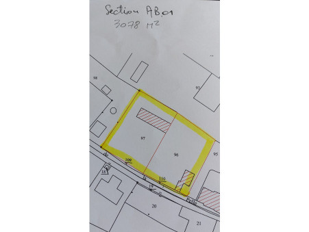 vente terrain Montaulin