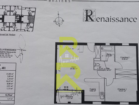 vente appartement Béziers