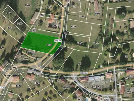 vente terrain Sonnac
