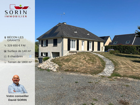 vente maison Becon les granits