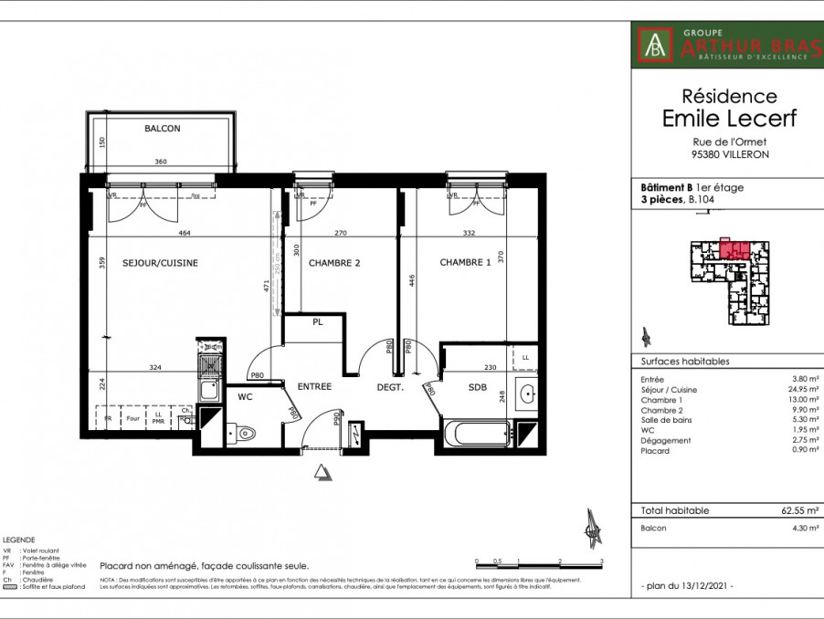 Vente Neuf VILLERON  233 000 €