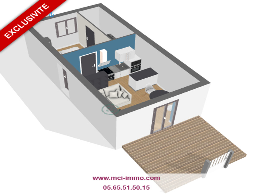 Vente Appartement Espalion  110 000 €