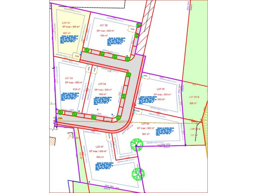 Vente Terrain FARAMANS 75 000 €