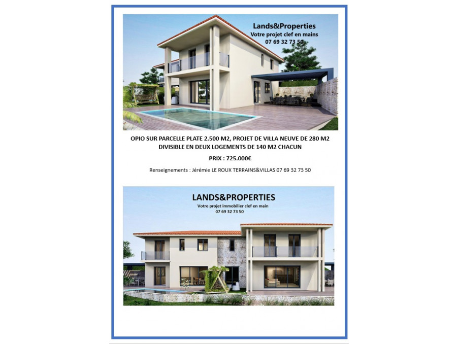 Vente Autre OPIO  725 000 €
