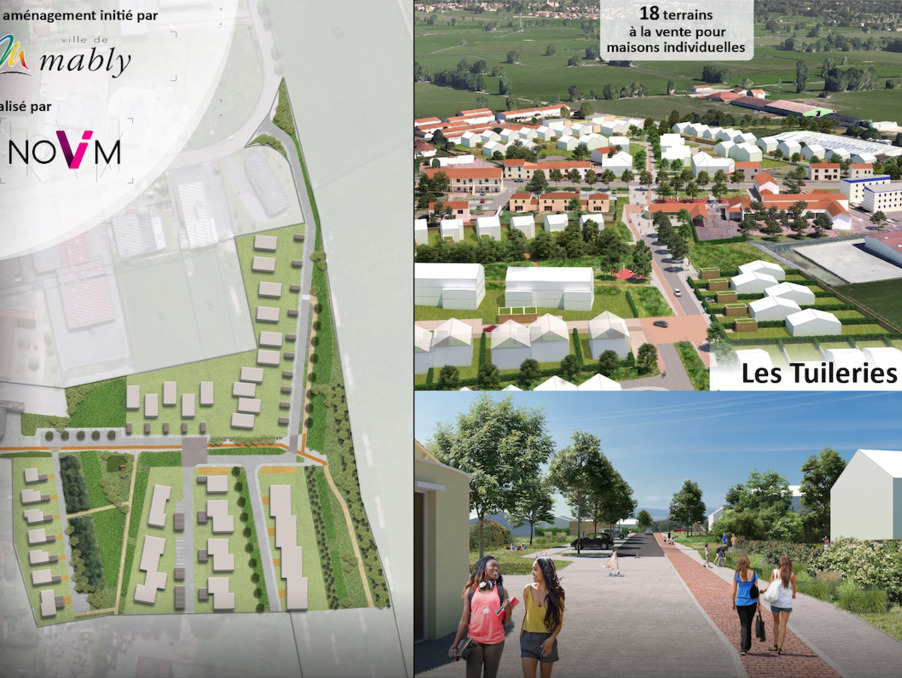 Vente Terrain Mably 57 000 €