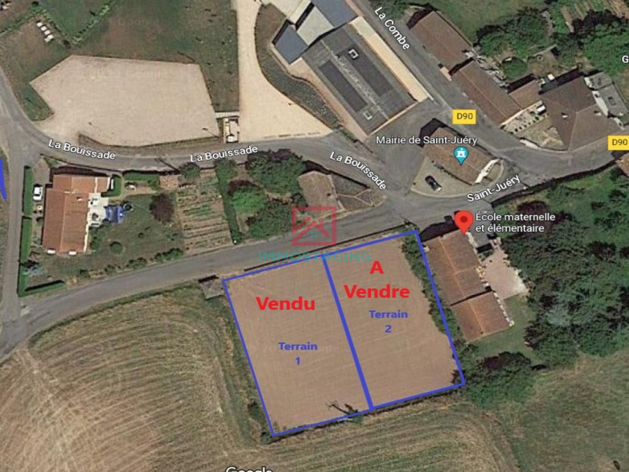 Vente Terrain Saint-Juéry 17 500 €