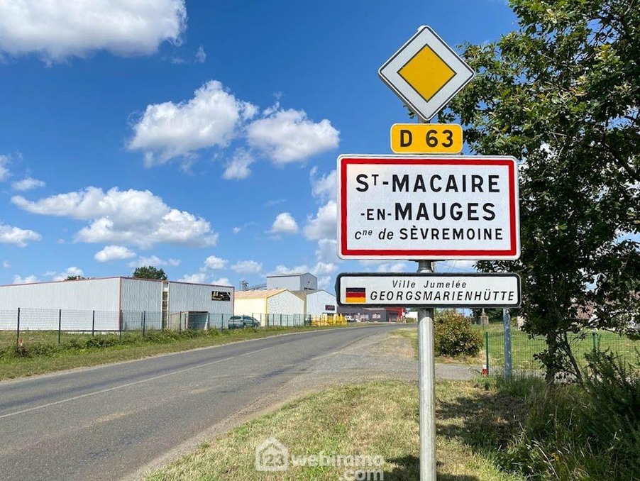 Vente Terrain Sèvremoine 80 000 €