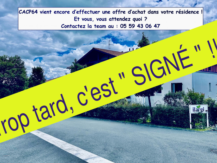Vente Appartement BASSUSSARRY  243 800 €