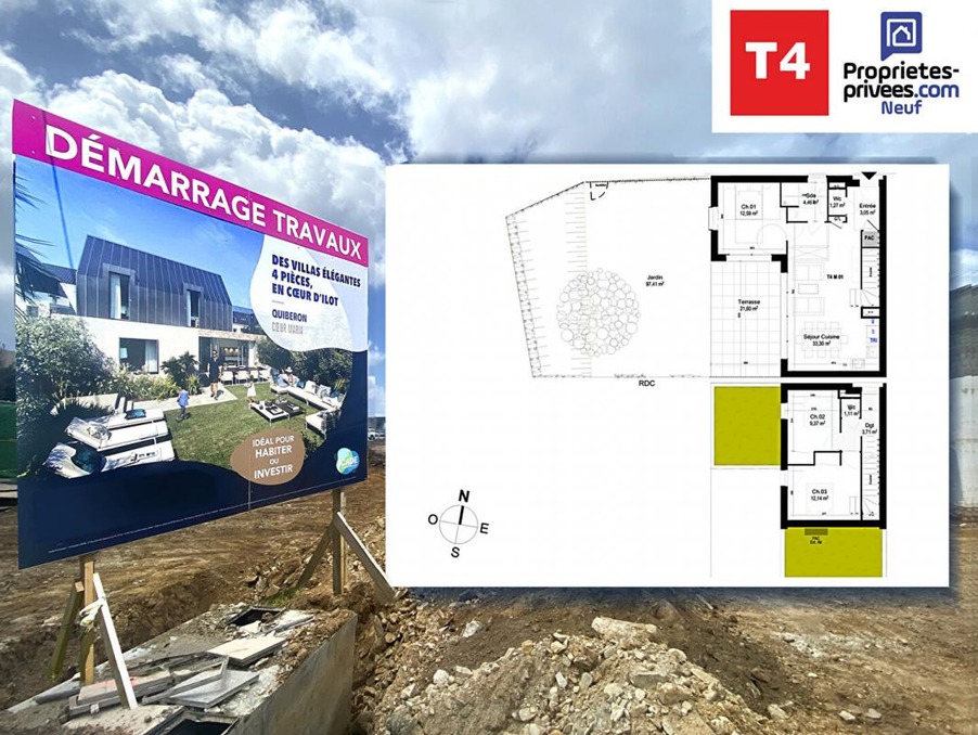 Vente Appartement Quiberon  650 000 €