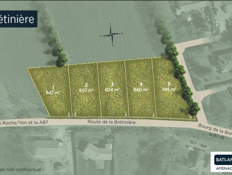 Vente Terrain La Roche-sur-Yon 99 500 €