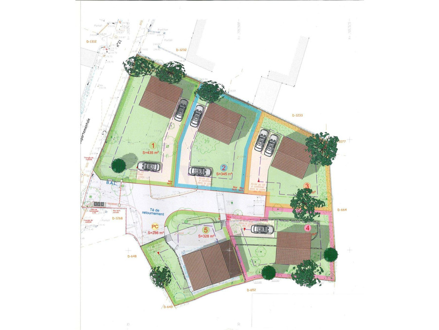 Vente Terrain La grave de peille  140 000 €