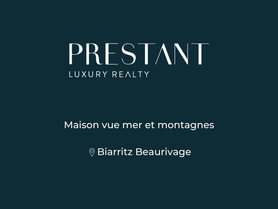 Vente Maison BIARRITZ 2 995 000 €