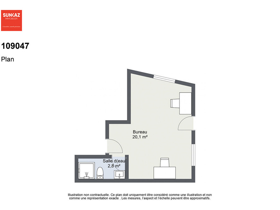 Location Local Saint-Pierre  800 €