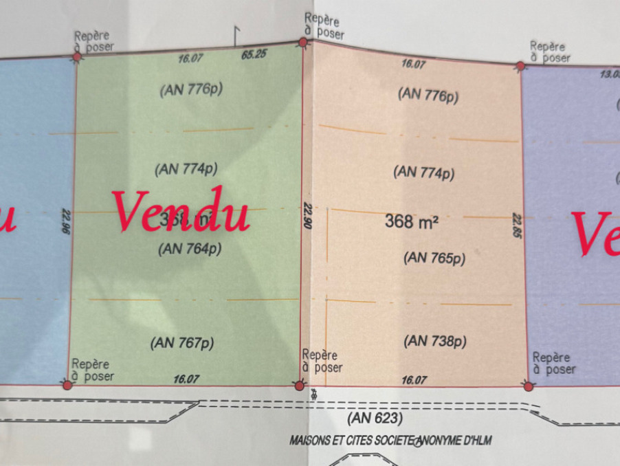 Vente Terrain Bruay-sur-l'Escaut 60 000 €