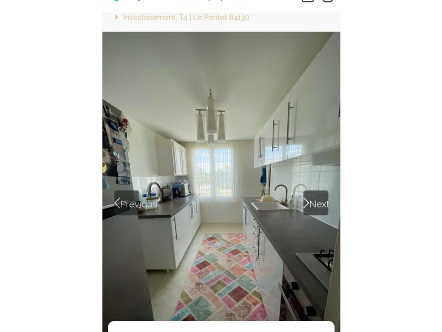 Vente Appartement Le Pontet 80 750 €