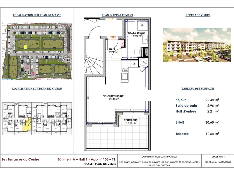 Vente Appartement Venzolasca  107 000 €