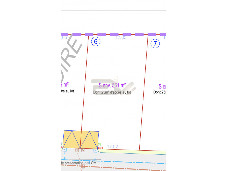 Vente Terrain THILLOIS  145 140 €