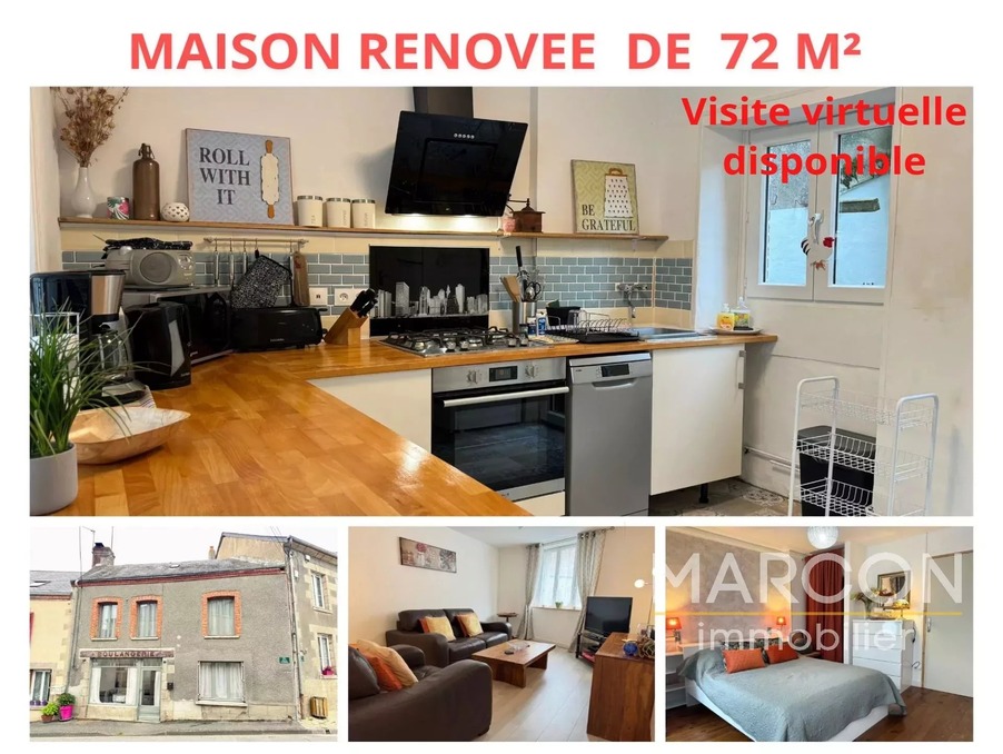 Vente Maison Bussière-Dunoise 71 500 €