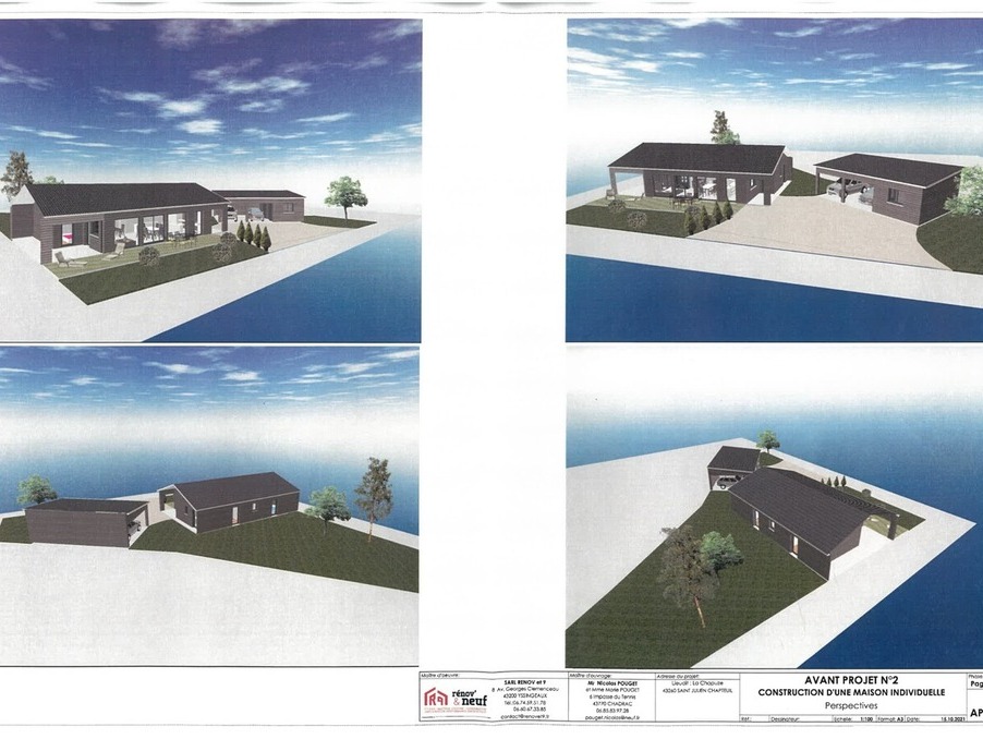 Vente Terrain Saint Julien Chapteuil 53 000 €