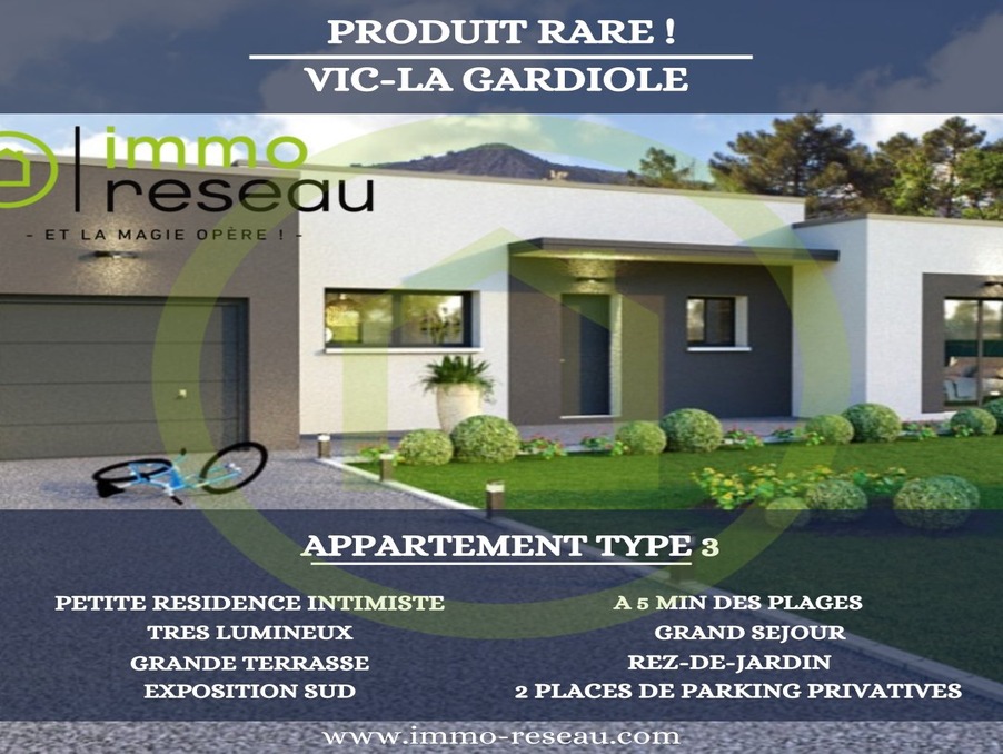 Vente Appartement VIC LA GARDIOLE  289 900 €