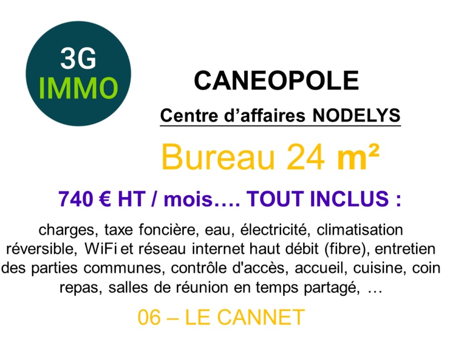 Location Local LE CANNET  740 €