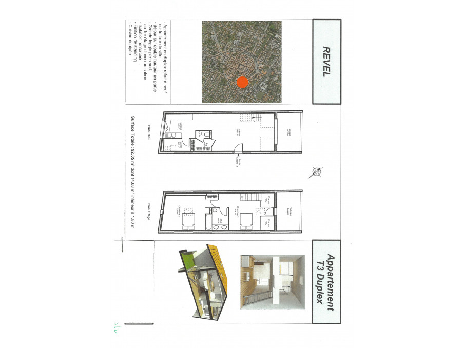 Vente Appartement REVEL  158 200 €