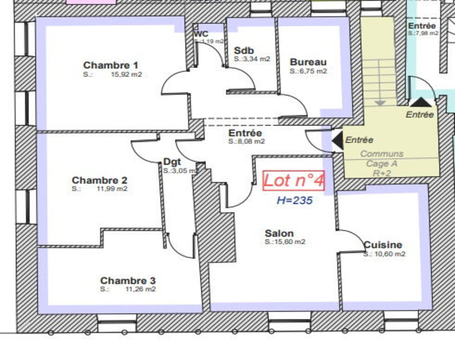 Vente Appartement Morez 99 000 €