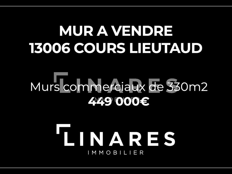 Vente Local Marseille 6e Arrondissement  398 000 €
